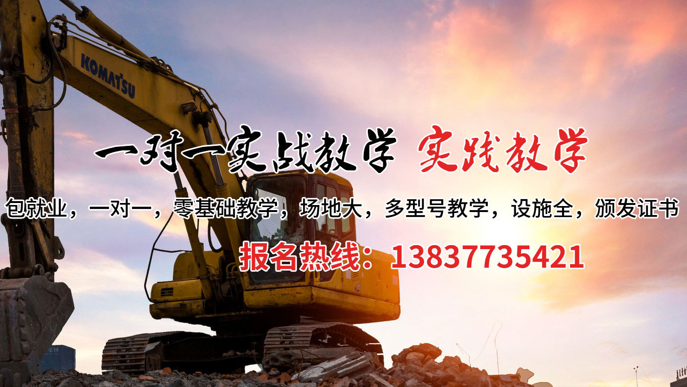 平阴县挖掘机培训案例